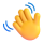 Waving hand icon